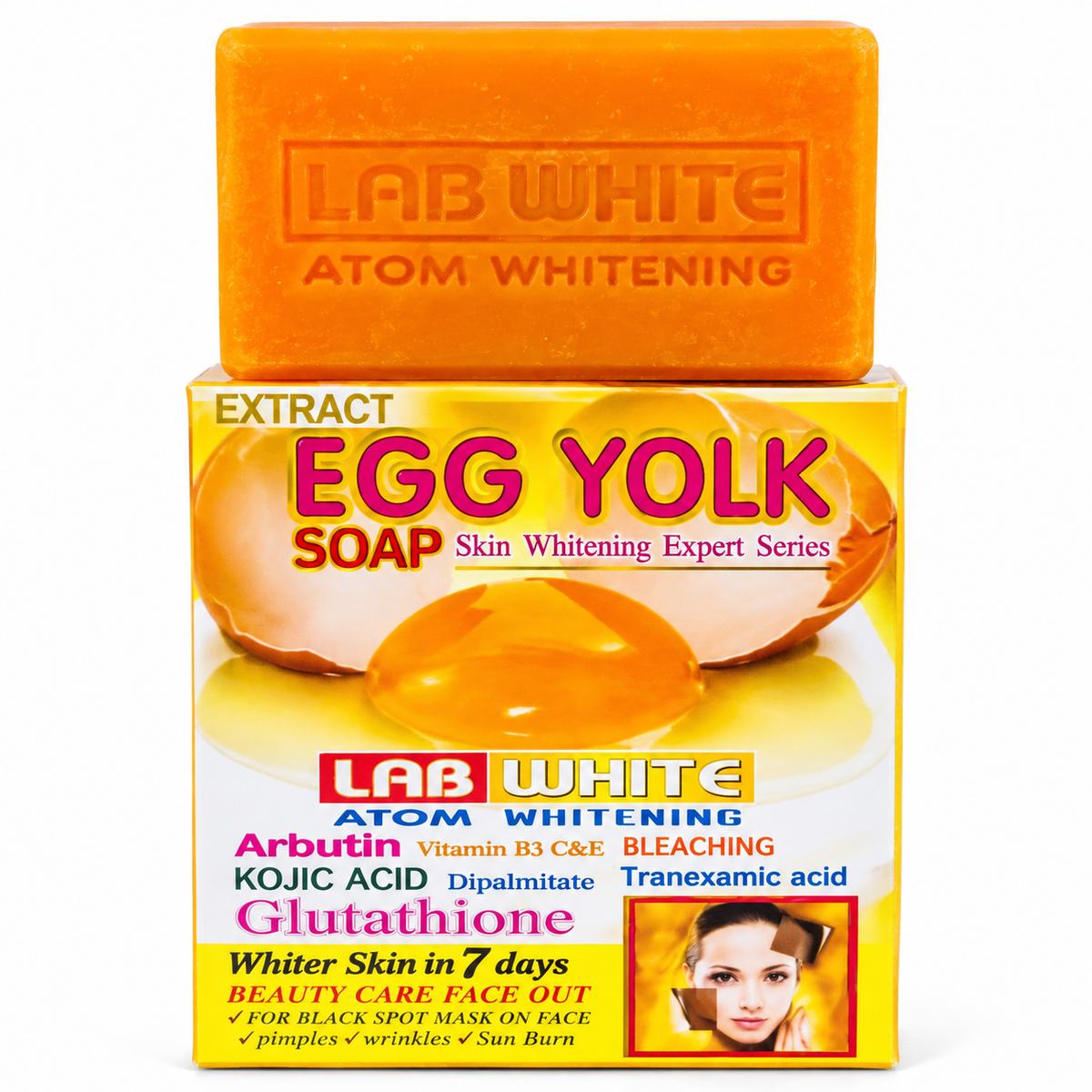Egg Yolk Soap Skin Whitening Expert Series