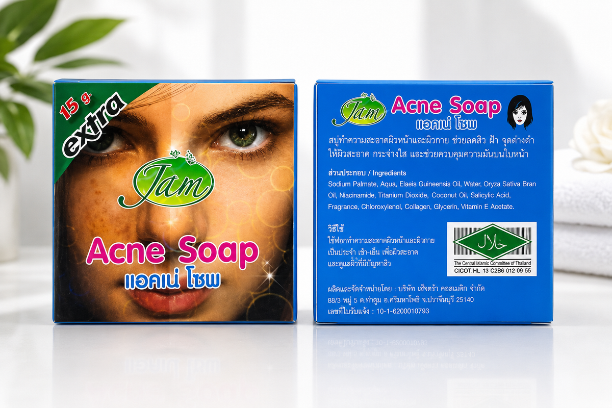 3 Pieces of Acne Face Soap