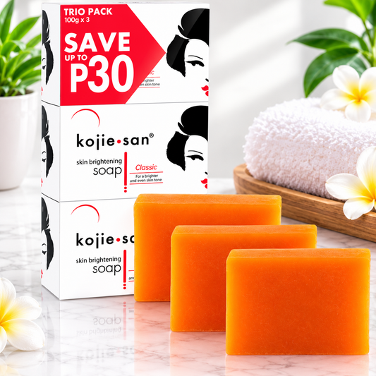 Kojie San Classic Brightening Soap Trio Pack