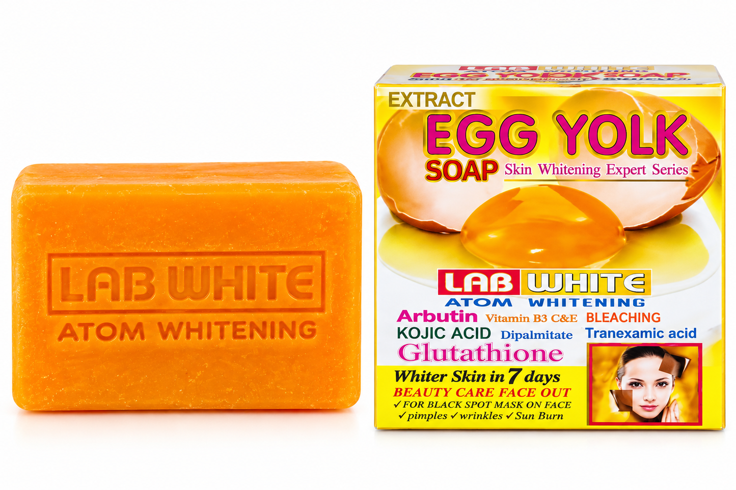 Egg Yolk Soap Skin Whitening Expert Series