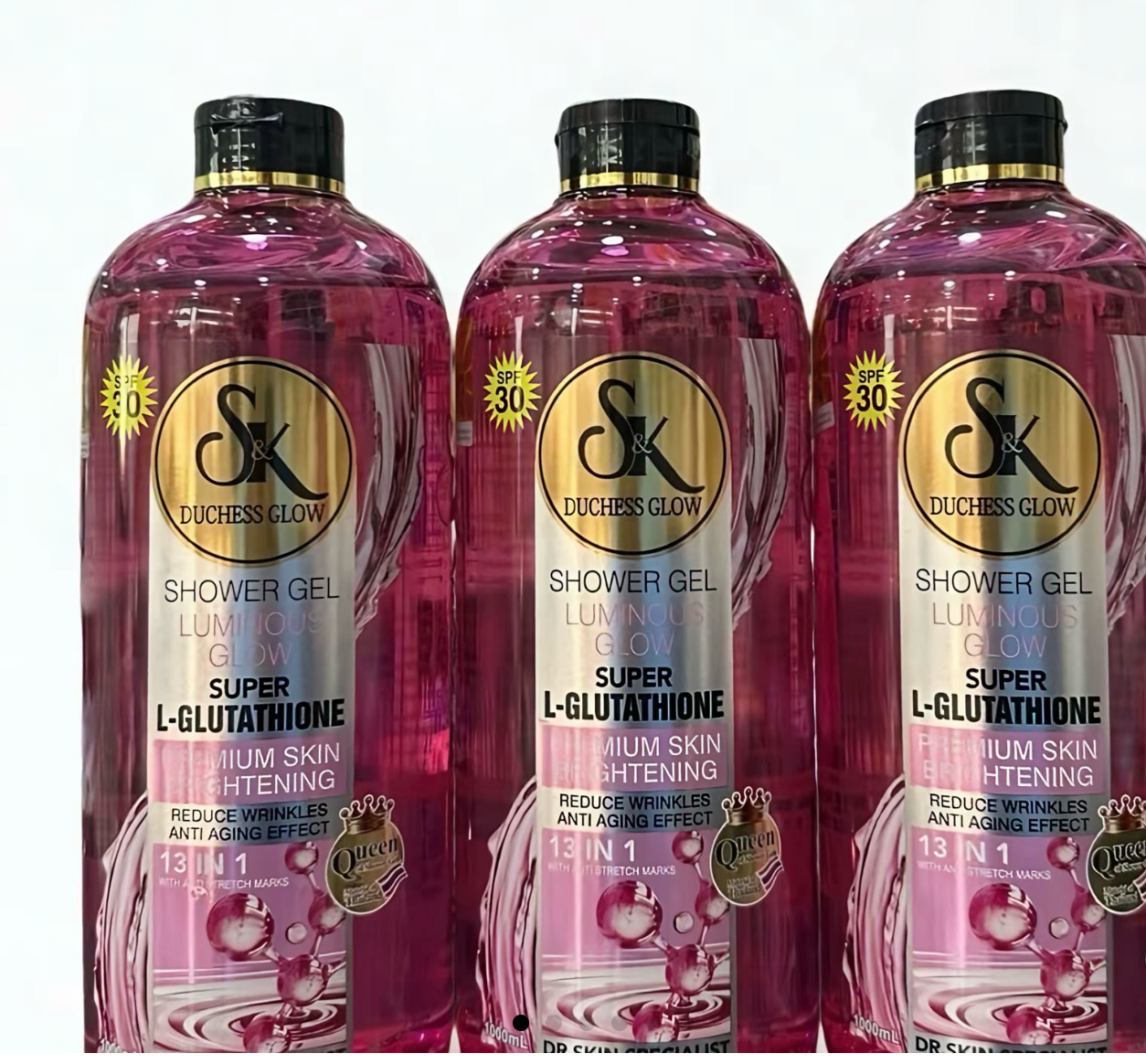 Duchess Glow Super L-Glutathione Shower Gel