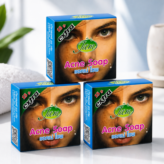3 Pieces of Acne Face Soap