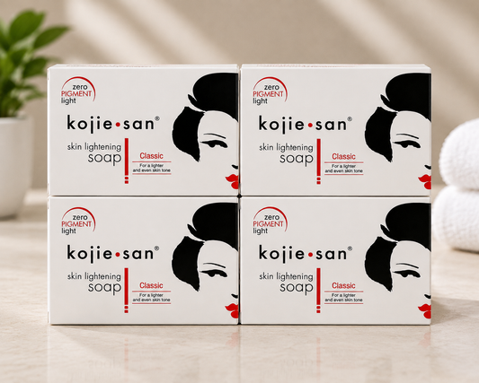 4pcs Kojie San classic skin brightening soap